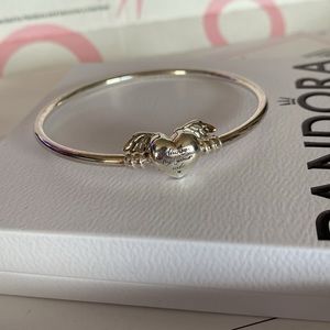 Pandora Silver Heart Bracelet